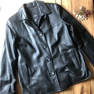 Colebrook & Co. Black Leather Jacket